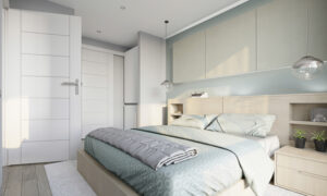 16 Rice Works - 1BedApt Bedroom